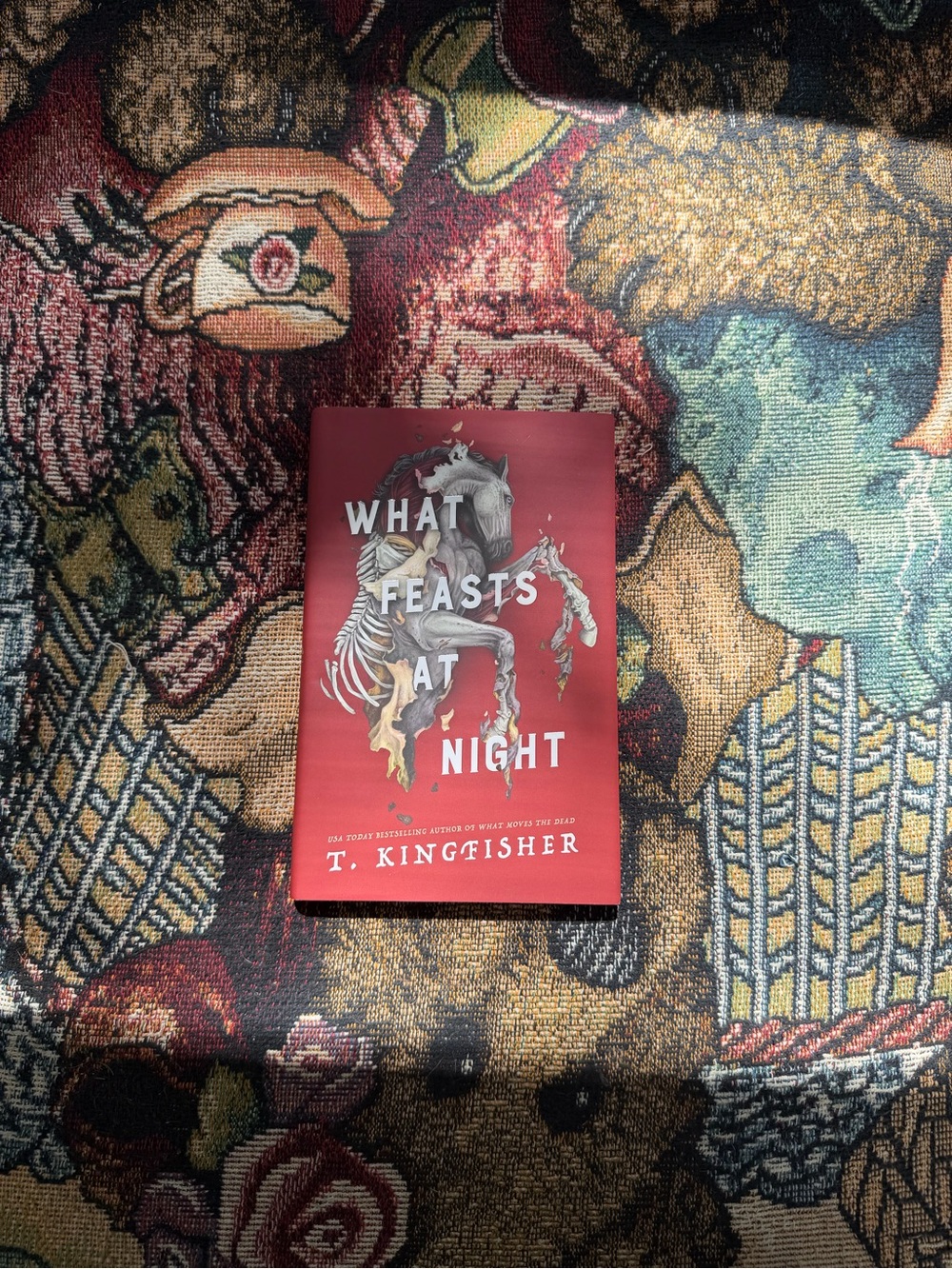 What Feasts at Night by T. Kingfisher - Hardcover book